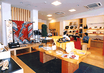 和装品売り場