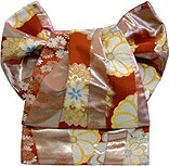 作り帯さくら雀結び